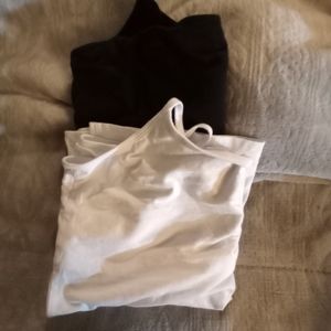 2 cami's with built in bra